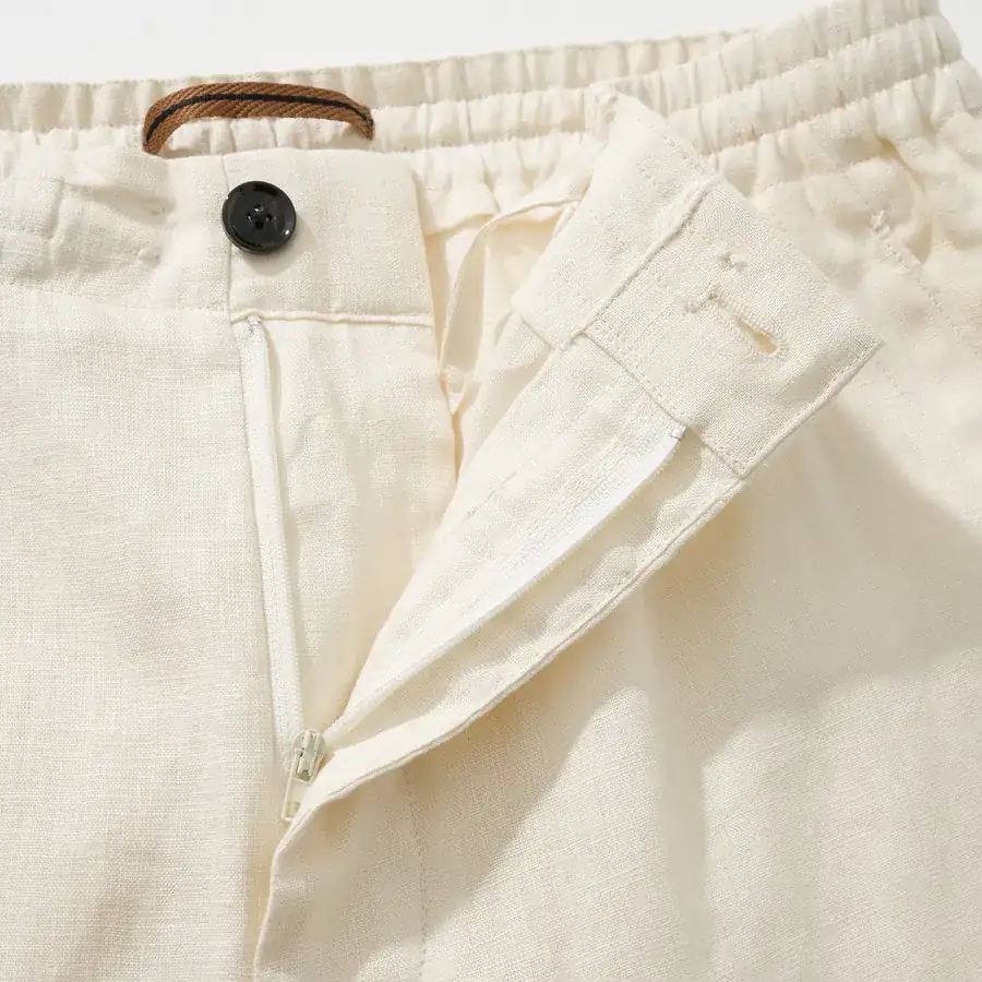 ZG Men's Linen Pocket Shorts