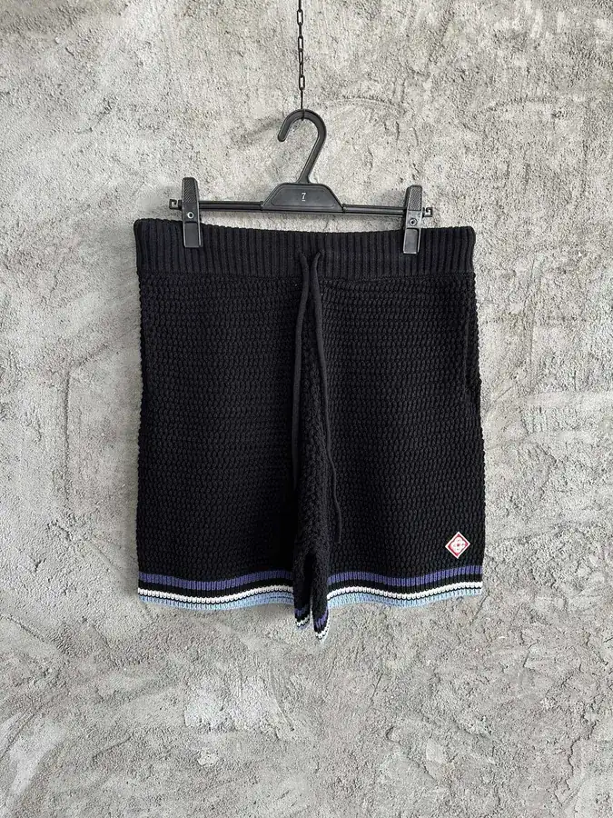 CASABLANCA 2025SS Embroidered Knit Shorts