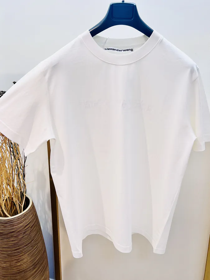 Alexander Wang Cotton Loose Fit Print T Shirt