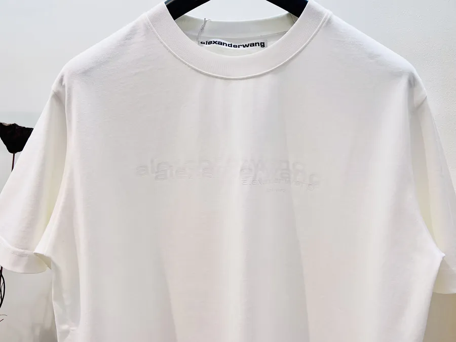 Alexander Wang Cotton Loose Fit Print T Shirt
