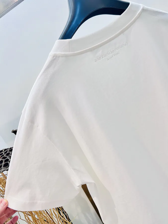 Alexander Wang Cotton Loose Fit Print T Shirt