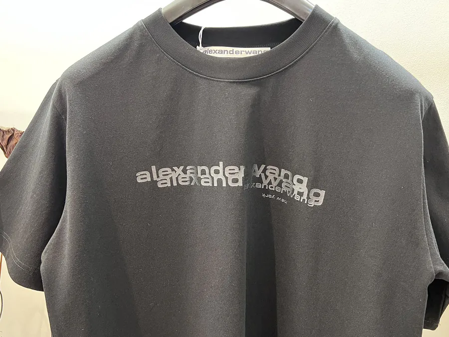 Alexander Wang T Shirt SMLXL, Black & White, Unisex