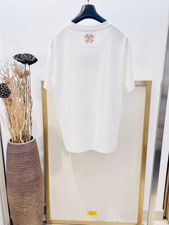1V Louis Vuitton Damier Cotton T Shirt