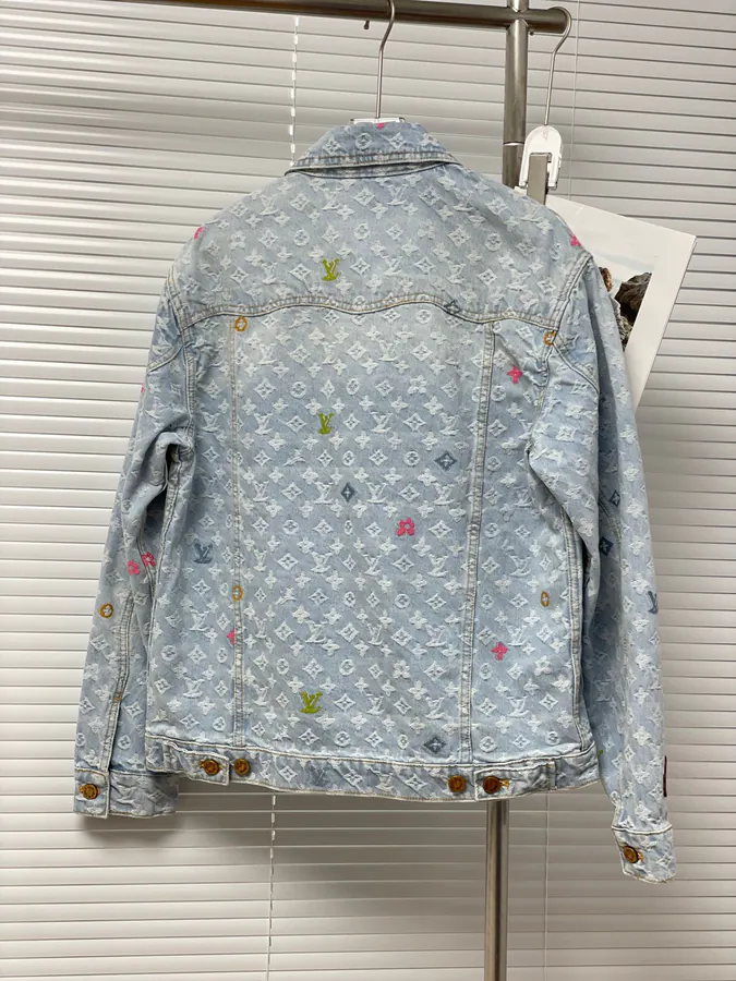 Tyler Collaboration Embroidered Denim Jacket Premium Version