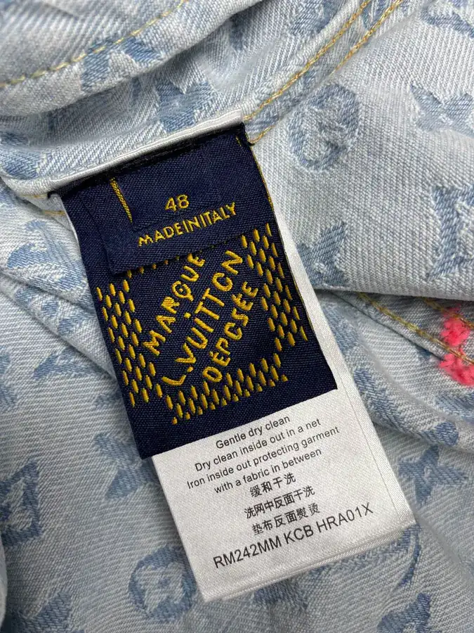 Tyler Collaboration Embroidered Denim Jacket Premium Version