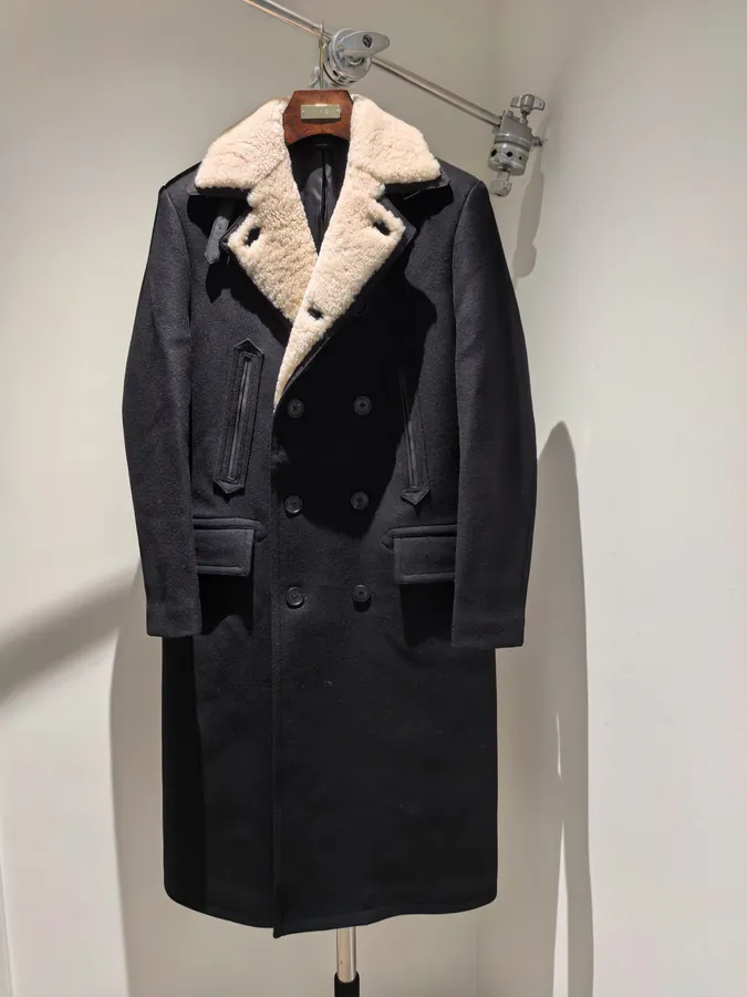 Tom Ford Handmade Wool Collar Coat