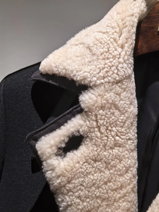 Tom Ford Handmade Wool Collar Coat