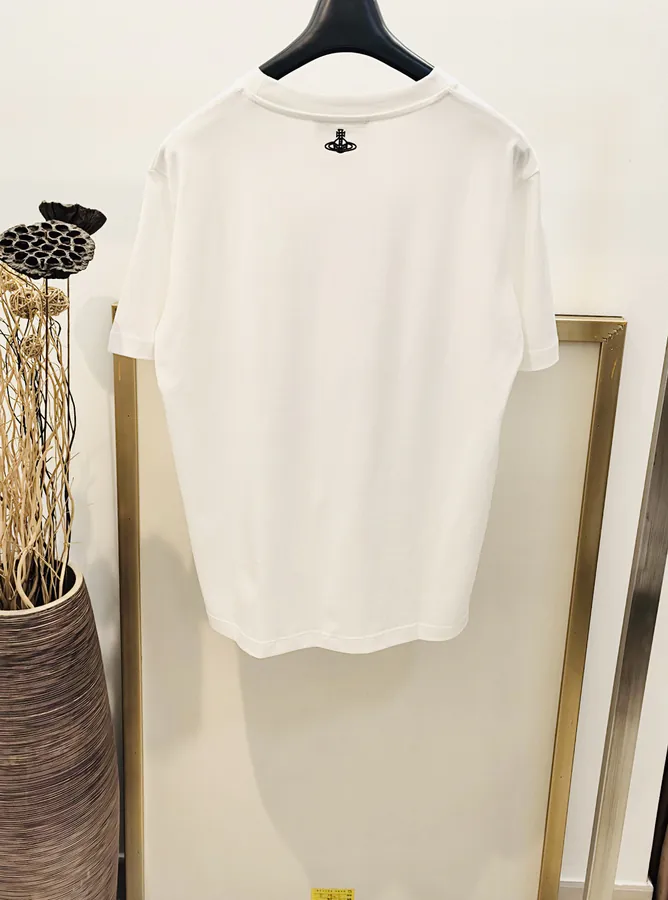 ViVi Saturn Print T Shirt SMLXL, Black & White