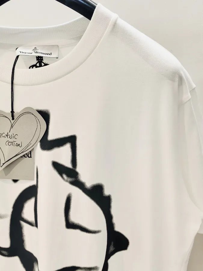 ViVi Saturn Print T Shirt SMLXL, Black & White