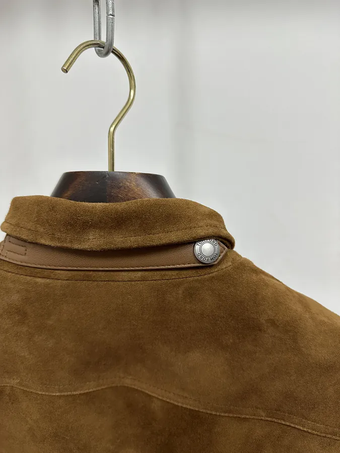 TOM F Autumn Winter New Collection Slim Fit Leather Jacket