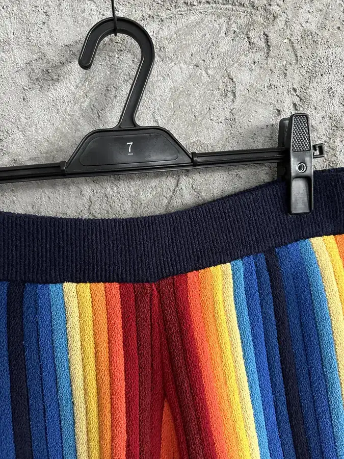 CASABLANCA 2025SS Color Block Vertical Shorts