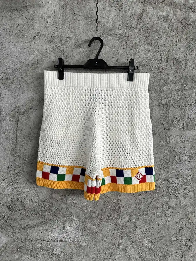 CASABLANCA 2023SS Woven Plaid Shorts