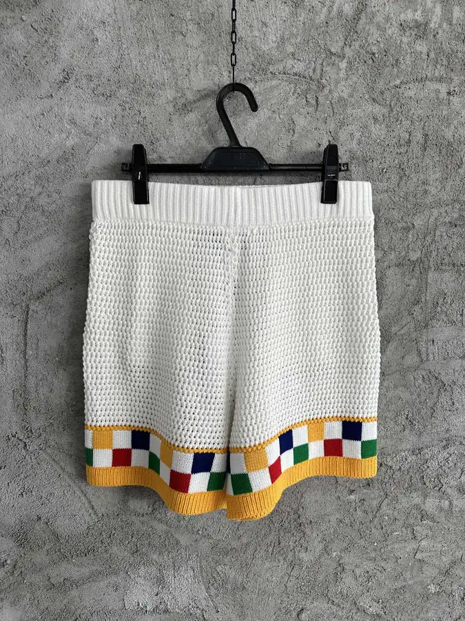 CASABLANCA 2023SS Woven Plaid Shorts