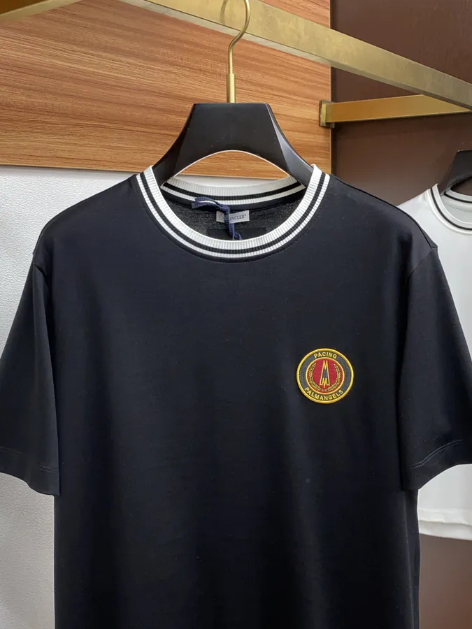 Monte 25SS Cotton T Shirt Classic Round Neck, Minimalist Design