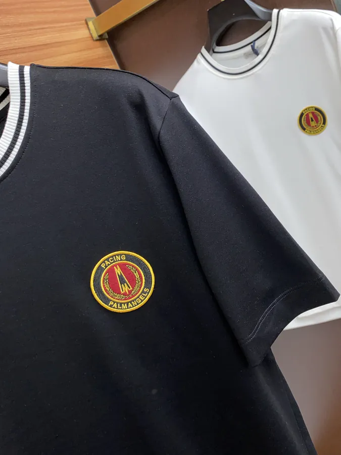 Monte 25SS Cotton T Shirt Classic Round Neck, Minimalist Design