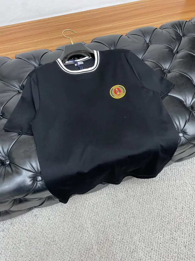 Monte 25SS Cotton T Shirt Classic Round Neck, Minimalist Design