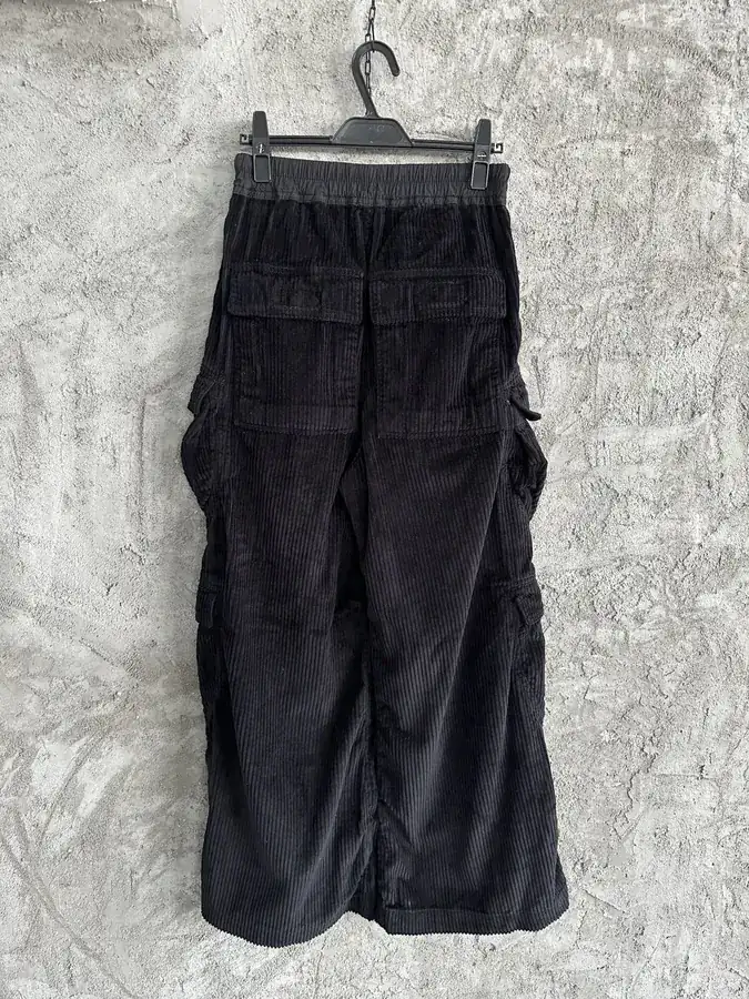 Rick Owens DEKSHDW Denim Work Pant with Custom Cotton Denim Fabric