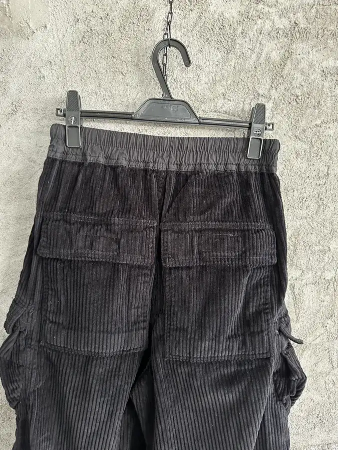 Rick Owens DEKSHDW Denim Work Pant with Custom Cotton Denim Fabric