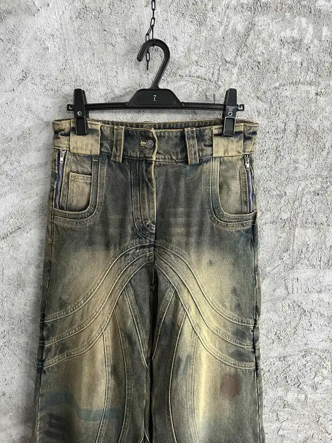 NOFAITH STUDIOS Vintage Washed Wide Leg Pants