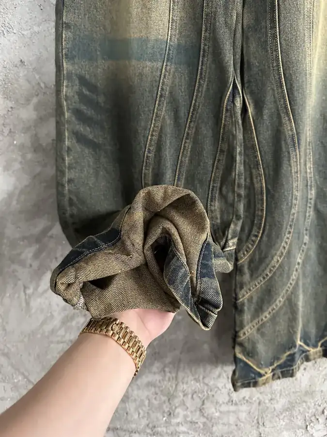 NOFAITH STUDIOS Vintage Washed Wide Leg Pants