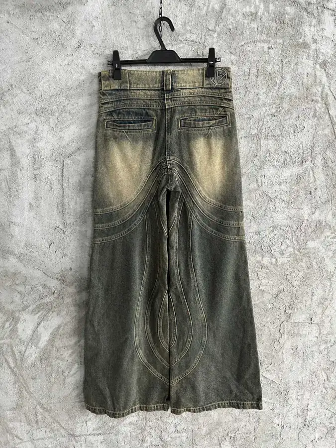 NOFAITH STUDIOS Vintage Washed Wide Leg Pants