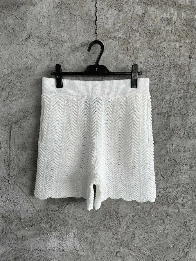 CASABLANCA 2023SS Wave Pattern Knit Short