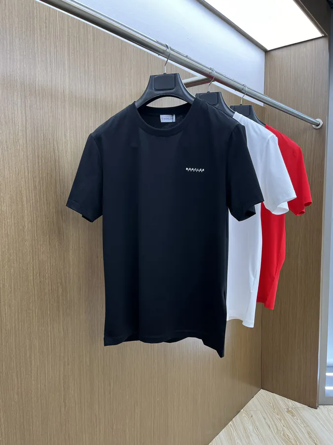 P170 Mon Premium Custom 25 Spring Summer New Print Round Neck T shirt