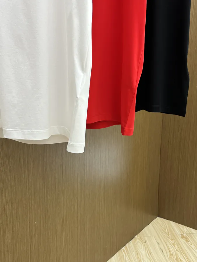 P170 Mon Premium Custom 25 Spring Summer New Print Round Neck Basic Short Sleeve