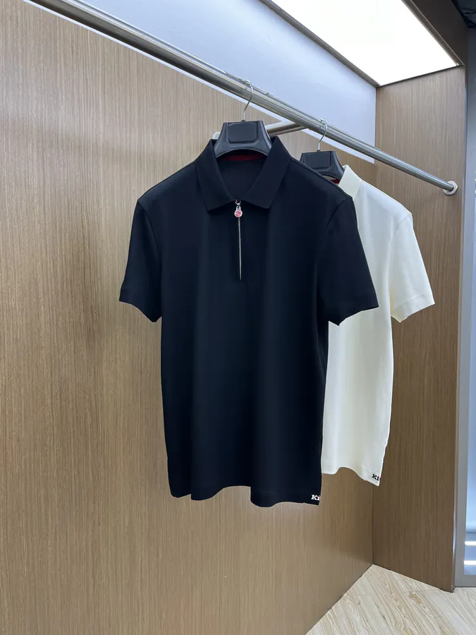 Kiton High Quality 25 Early Spring New Short Sleeve