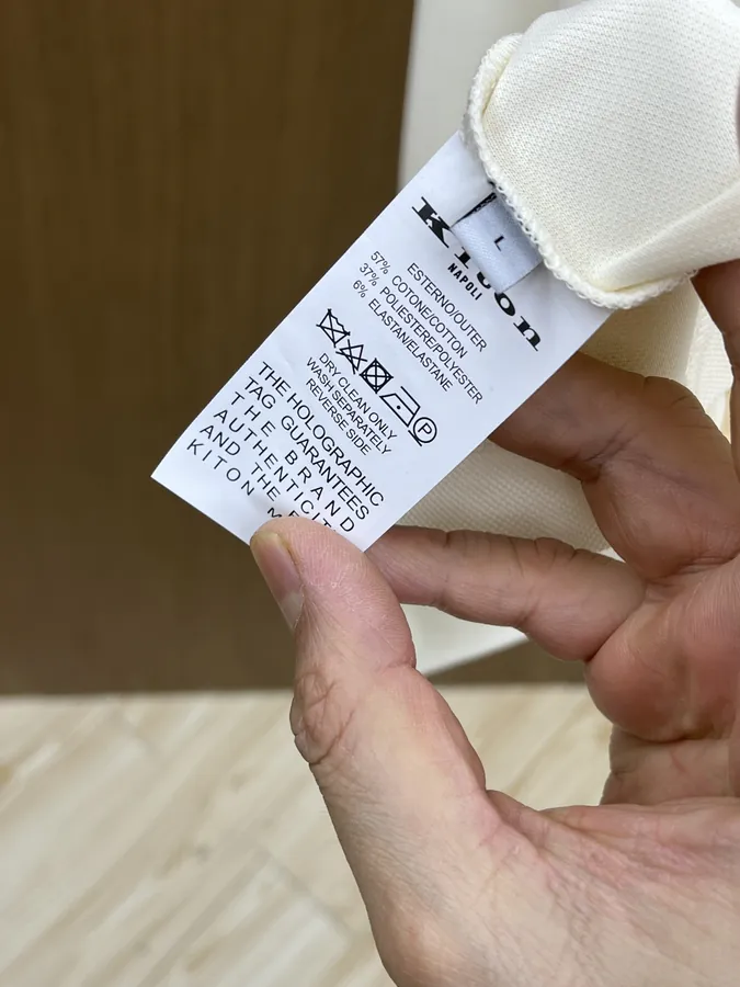 Kiton High Quality 25 Early Spring New Short Sleeve