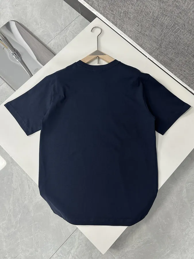 Rah Lauren Embroidered T Shirt Classic Pure Color, Men and Women's Unisex