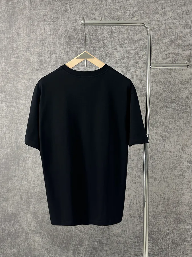 Rah Lauren Embroidered T Shirt Classic Pure Color, Men's and Women's