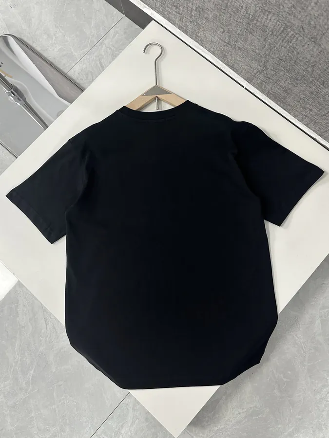 Rah Lauren Embroidered T Shirt Classic Pure Color, Men's and Women's