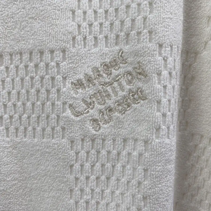 Louis Vuitton Checkerboard Fleece Round Neck Short Sleeve