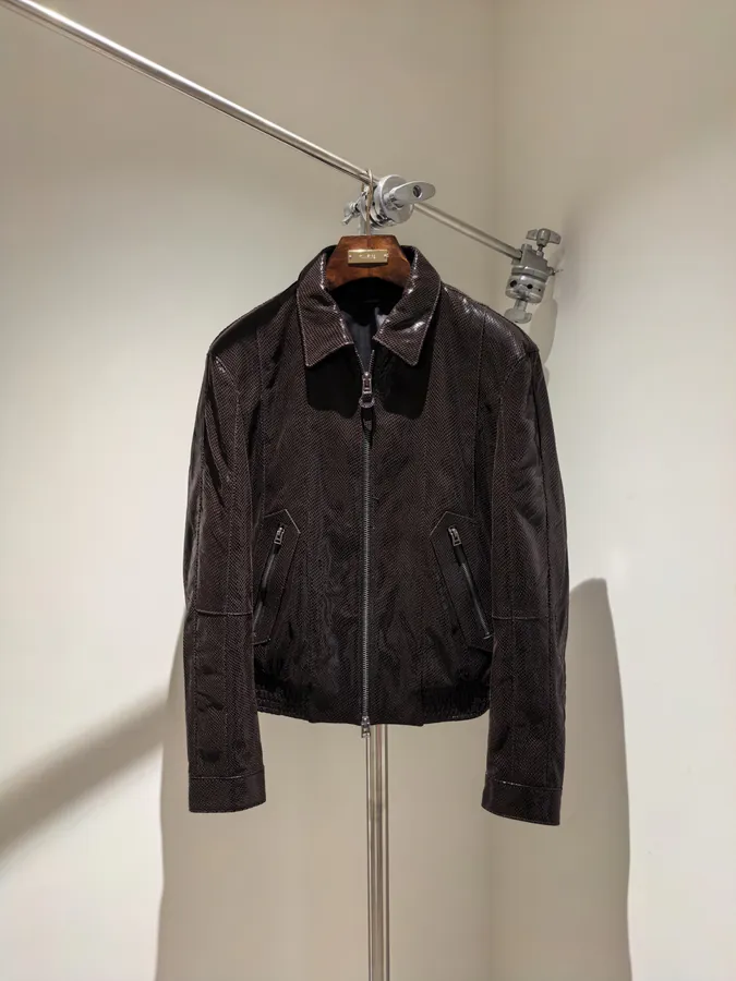 Tomford 2025 Autumn Winter New Collection Leather Jacket
