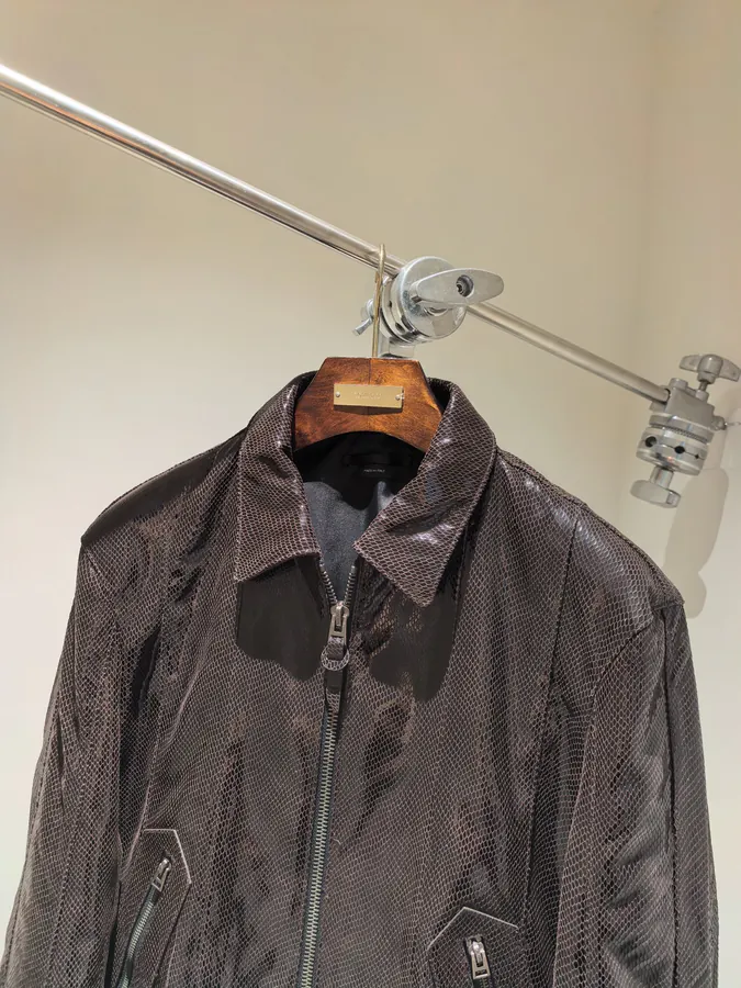 Tomford 2025 Autumn Winter New Collection Leather Jacket