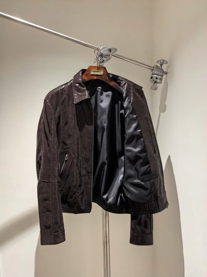 Tomford 2025 Autumn Winter New Collection Leather Jacket