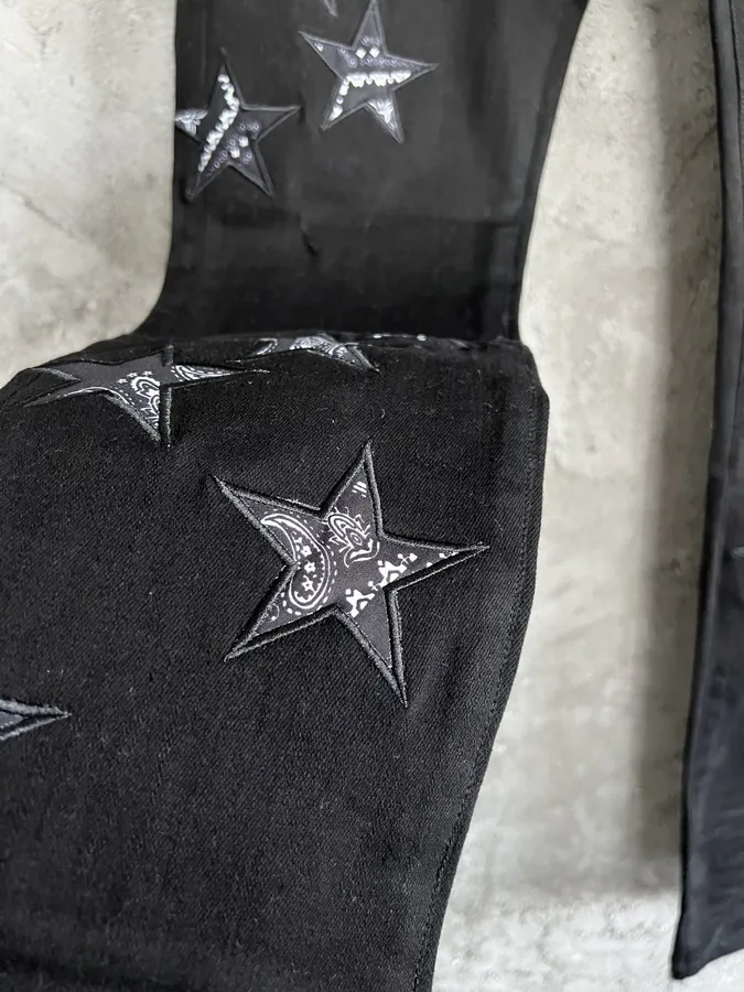 AMIRI 2023SS Star Cashmere Print Jeans