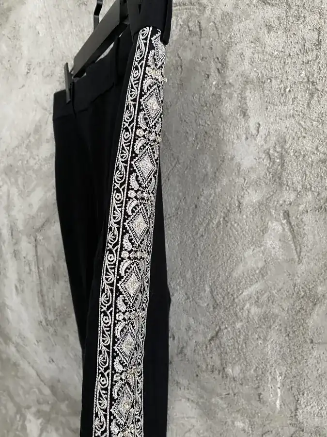AMIRI 2023SS New Sequin Embroidered Trousers