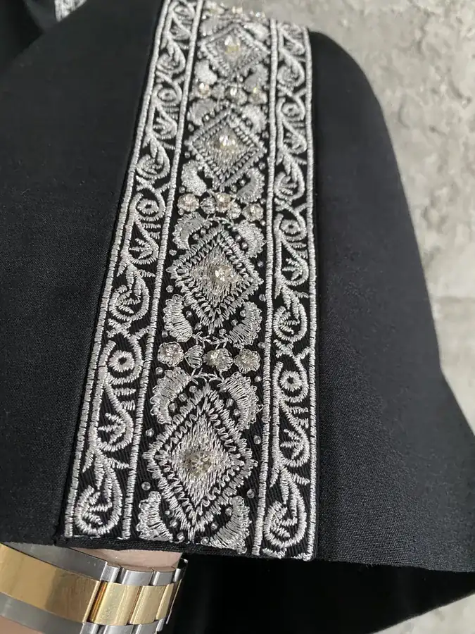 AMIRI 2023SS New Sequin Embroidered Trousers