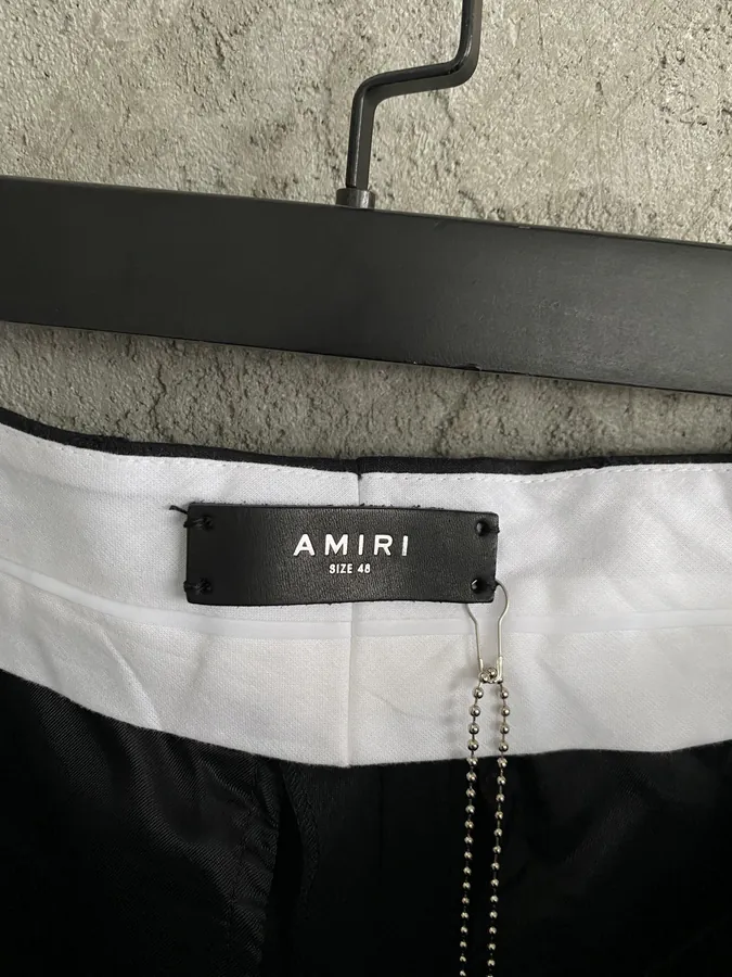 AMIRI 2023SS New Sequin Embroidered Trousers