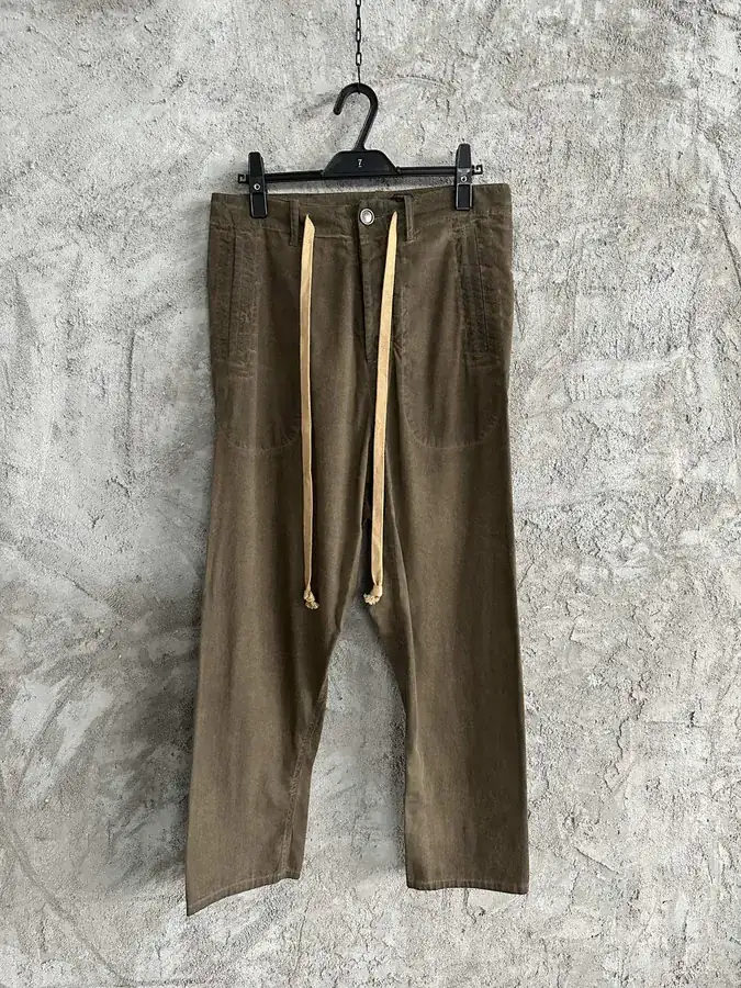 UMA WANG 2023SS Water Soaked Denim Pants