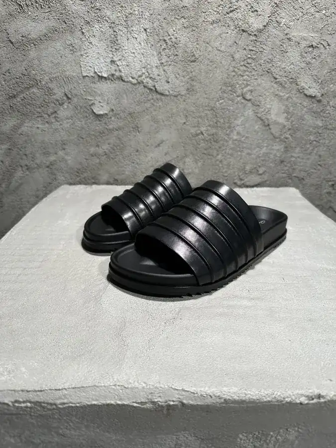 Rick Owens 2023SS One Panel Pleated Sandals