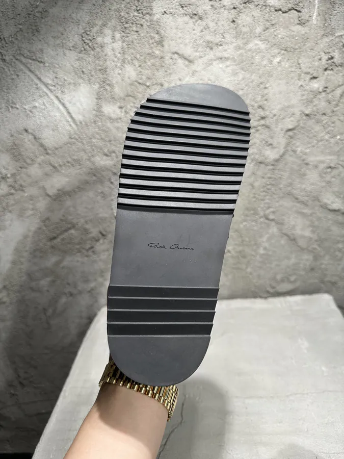Rick Owens 2023SS One Panel Pleated Sandals