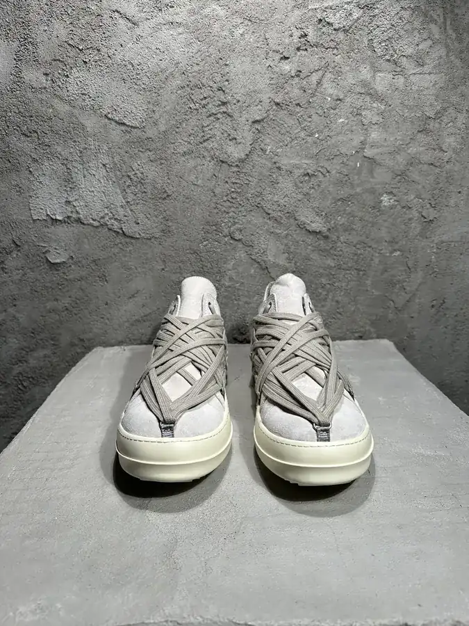 Rick Owens 2025SS Crazy Tying Low Top Sneaker