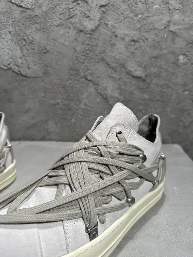 Rick Owens 2025SS Crazy Tying Low Top Sneaker