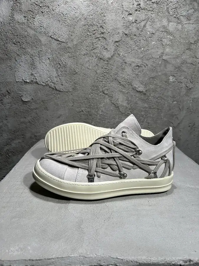 Rick Owens 2025SS Crazy Tying Low Top Sneaker