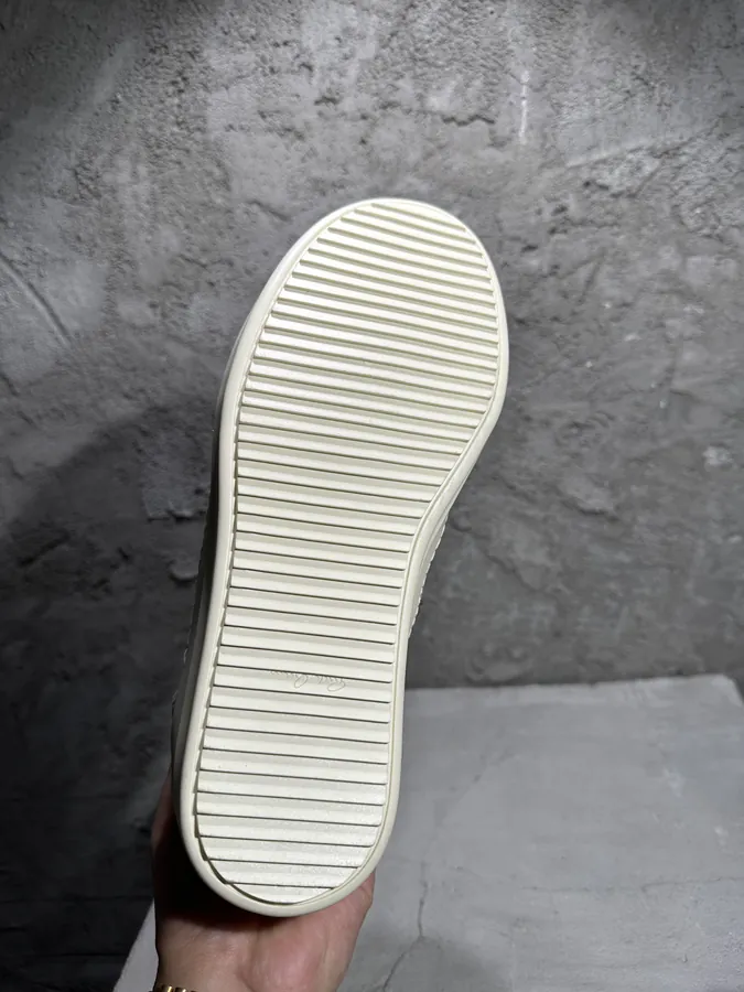 Rick Owens 2025SS Crazy Tying Low Top Sneaker