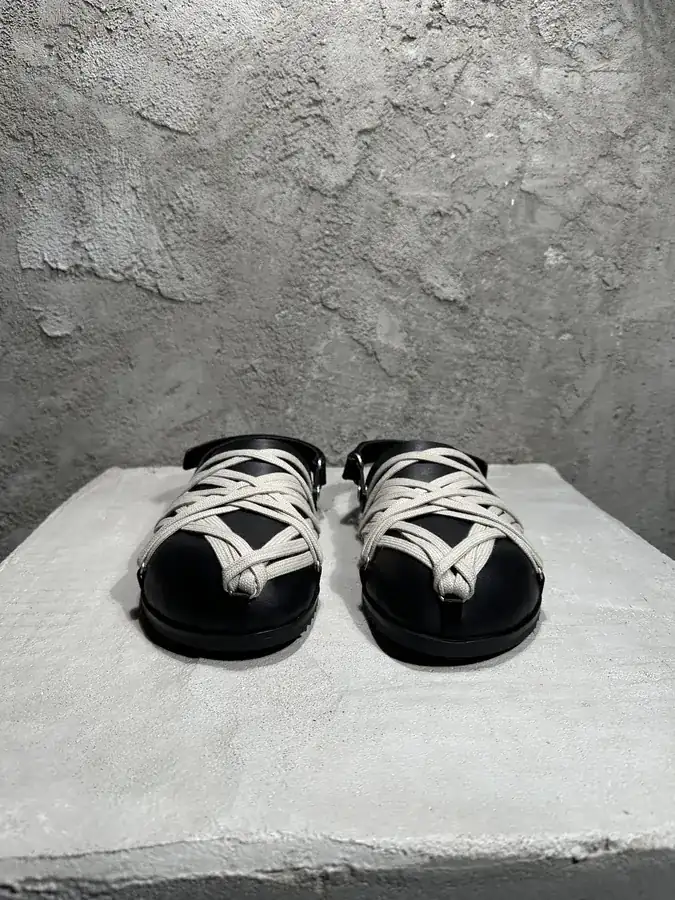 Rick Owens 2025SS Crazy Buckles Bucket Bag