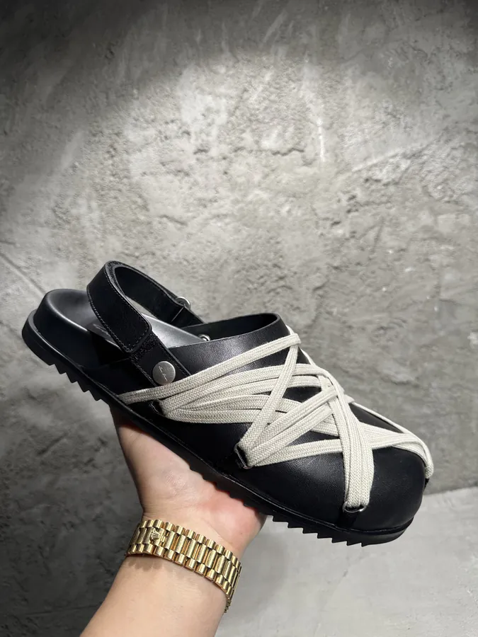 Rick Owens 2025SS Crazy Buckles Bucket Bag